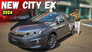 HONDA CITY EX 2024 uma das melhores opções de hatch do mercado [upl. by Lacagnia]