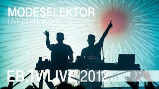 Modeselektor live in Budapest 2012 [upl. by Acsehcnarf591]