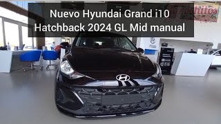 Nuevo Hyundai Grand i10 Hatchback 2024 Máxima Seguridad y Buen Rendimiento de Combustible [upl. by Nomor]