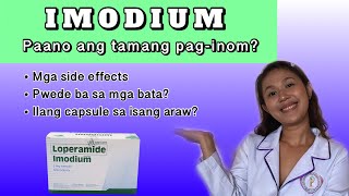 GAMOT SA PAGTATAE AT PANANAKIT NG TYAN  IMODIUM TAGALOG  GAMOT SA DIARRHEA IMODIUM FOR DIARRHEA [upl. by Iren]