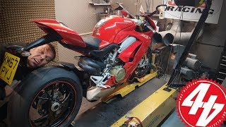 DYNO  Ducati Panigale V4 [upl. by Iatnahs]