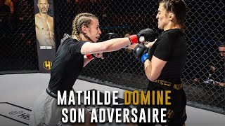 MATHILDE ASCHENBRENNER vs LINA HAMMOUCHE Le top du mma amateur  FULL FIGHT  HEXAGONE MMA 15 [upl. by Orthman244]