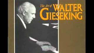 Walter Gieseking plays Brahms Klavierstucke Op 116 No 6 [upl. by Laith]