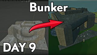 Cortex Command 3D Day 009 Burly brain bunkers 🧱 and new terrain 🌄 [upl. by Anivol]