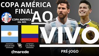 ARGENTINA X COLÔMBIA AO VIVO  TRANSMISSÃO AO VIVO COPA AMÉRICA 2024  FINAL [upl. by Sakovich]