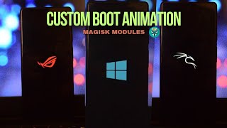 5 Amazing Boot Animations You Need to Try Magisk Bootanimation Module [upl. by Nnair546]