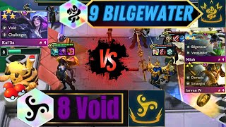 TFT Big duel  8 Voids VS 9 Bilgewater many ⭐⭐⭐ Unit  Pokemon THEME [upl. by Ahsael651]