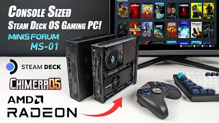 Steam Deck OS on a CONSOLESIZED BEAST The New MS01 Is Crushing Games [upl. by Akemej]