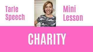 How to Pronounce CHARITY  Quick English Pronunciation Mini Lesson [upl. by Larual]