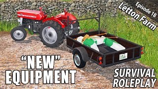 quotNEWquot EQUIPMENT  Survival Roleplay  Farming Simulator 17  Letton Farm  Ep 18 [upl. by Llednohs]