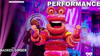 Doughnuts Sings quotSweet Carolinaquot by Neil Diamond  The Masked Singer UK  Season 3 [upl. by Namurt]