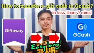 How to transfer egift code to Gcash Easy [upl. by Beniamino]