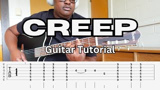 Creep by Radiohead  Guitar Tutorial [upl. by Enirhtak]