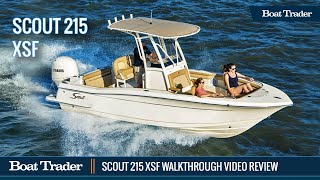 2020 Scout 215 XSF Center Console Walkthrough Boat Review [upl. by Krystle]