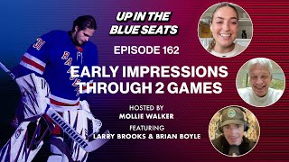 Early impressions from the Rangers start to the season  Up in the Blue Seats  Ep 162 [upl. by Iaras]