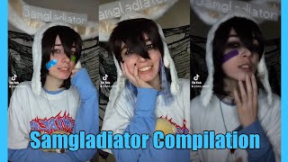 Yandere High School  Samgladiator Cosplay Compilation June 2023  February 2024 [upl. by Anaile]