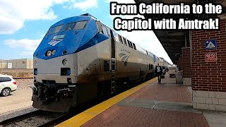 From California to the Capitol with Amtrak [upl. by Resarf]