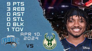 Wendell Carter Jr player Full Highlights vs BUCKS NBA Regular season game 10042024 [upl. by Htial]