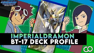 BT17 Imperialdramon Paladin Mode Digimon Card Game [upl. by Ydne]