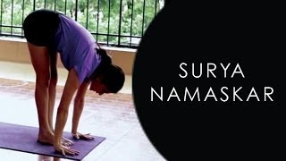 How to Do Surya Namaskar Yoga Step by Step [upl. by Hctub]