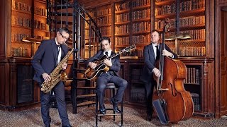 Jazz Trio for weddings amp events in France  saxophone guitar doublebass [upl. by Gnilsia]