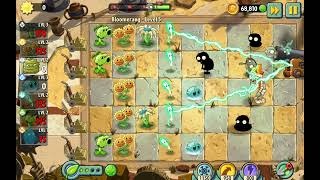 Plants vs Zombies 2 New Plant Nursery Bloomerang Level 5 Gameplay [upl. by Aihsak]