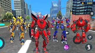 Autobot transformers  Bike Jet Robot Car Transformation  android gameplay [upl. by Glimp668]