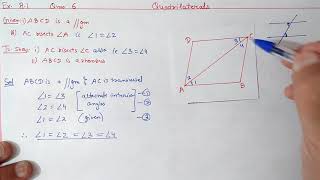 Chapter8 Ex81 Q6 Quadrilaterals  Ncert Maths Class 9  Cbse [upl. by Brunk]