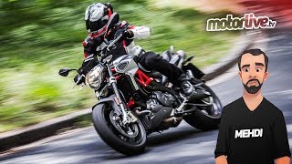 APRILIA SHIVER 900 2017  TEST COMPLET [upl. by Frum112]