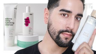 SIMPLE 4 STEP SKINCARE ROUTINE  Skincare Routine For Beginners ✖ James Welsh [upl. by Nabal762]