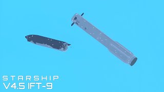 Plane Crazy Starship  V45s Ninth Flight Test [upl. by Gayner]