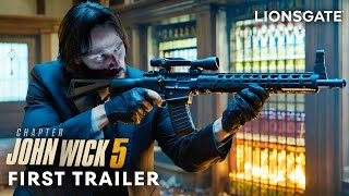 JOHN WICK CHAPTER 5  FIRST TRAILER  Keanu Reeves  Lionsgate 2025 [upl. by Tabib]