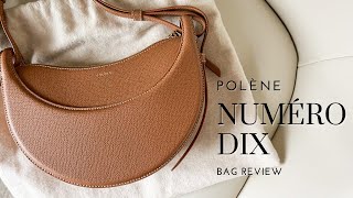 POLÈNE NUMÉRO DIX  BAG REVIEW 2024 [upl. by Naerad677]