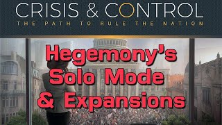 How to Play Hegemonys Solo Mode and Expansions [upl. by Eciryt679]