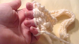 Finger Knitting Part One Getting Started [upl. by Garett]