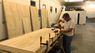 BUILDING A MOBILE WOODSHOP Part 18 A fantastic wall unit for screw storage [upl. by Jovi]