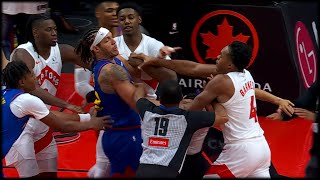 Scottie Barnes HEATED Exchange with Russell Westbrook and Aaron Gordon [upl. by Attezi888]