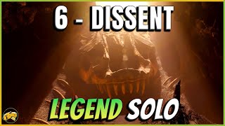 Destiny 2  The Final Shape Campaign  Mission 6  Dissent  LEGEND SOLO Walkthrough [upl. by Fatimah358]