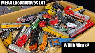 MEGA Lot Of Vintage eBay Locomotives  Lets See What Works [upl. by Niras]