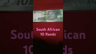 South African Rands Nelson Mandela currency 10 Rands of South Africa [upl. by Daht]