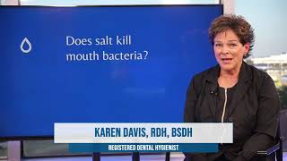 Does salt kill mouth bacteria  Video 45  Periosciences [upl. by Gnuy]