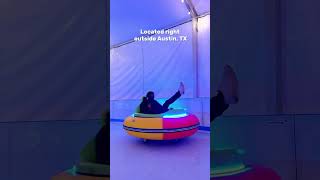 ❄️ Bumper Cars on Ice near Austin TX 🚗 This experience is only available in visitmarblefalls [upl. by Chariot491]