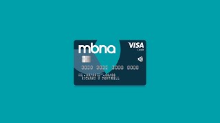 Credit card freezes explained  MBNA [upl. by Ailecec]