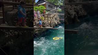 Cliff jump in Boracay [upl. by Aronaele]