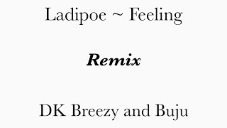 Ladipoe  Feeling  Remix  Ft DK Breezy  Buju [upl. by Aneetsirk]