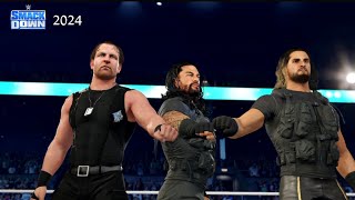 The Shield Return 2024  WWE The Shield Entrance [upl. by Legge513]