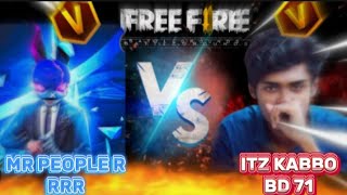 itz kabbo vs mr triple r  🥵 [upl. by Kcirevam]