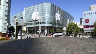 Apple WWDC 2015 Time Lapse  Moscone Center 4K [upl. by Nyram]