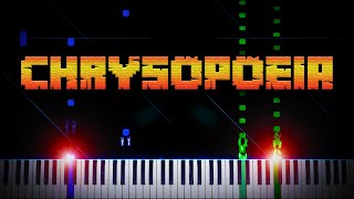 Chrysopoeia from Minecraft  Piano Tutorial [upl. by Nahtiek231]