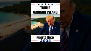 Trump Rally Garbage Island😳  Puerto Rico trump rally meme subtleforeshadowing PuertoRico [upl. by Sixla]